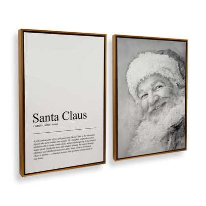 [Color:Polished Gold], Picture of art in a Polished Gold frame at an angle