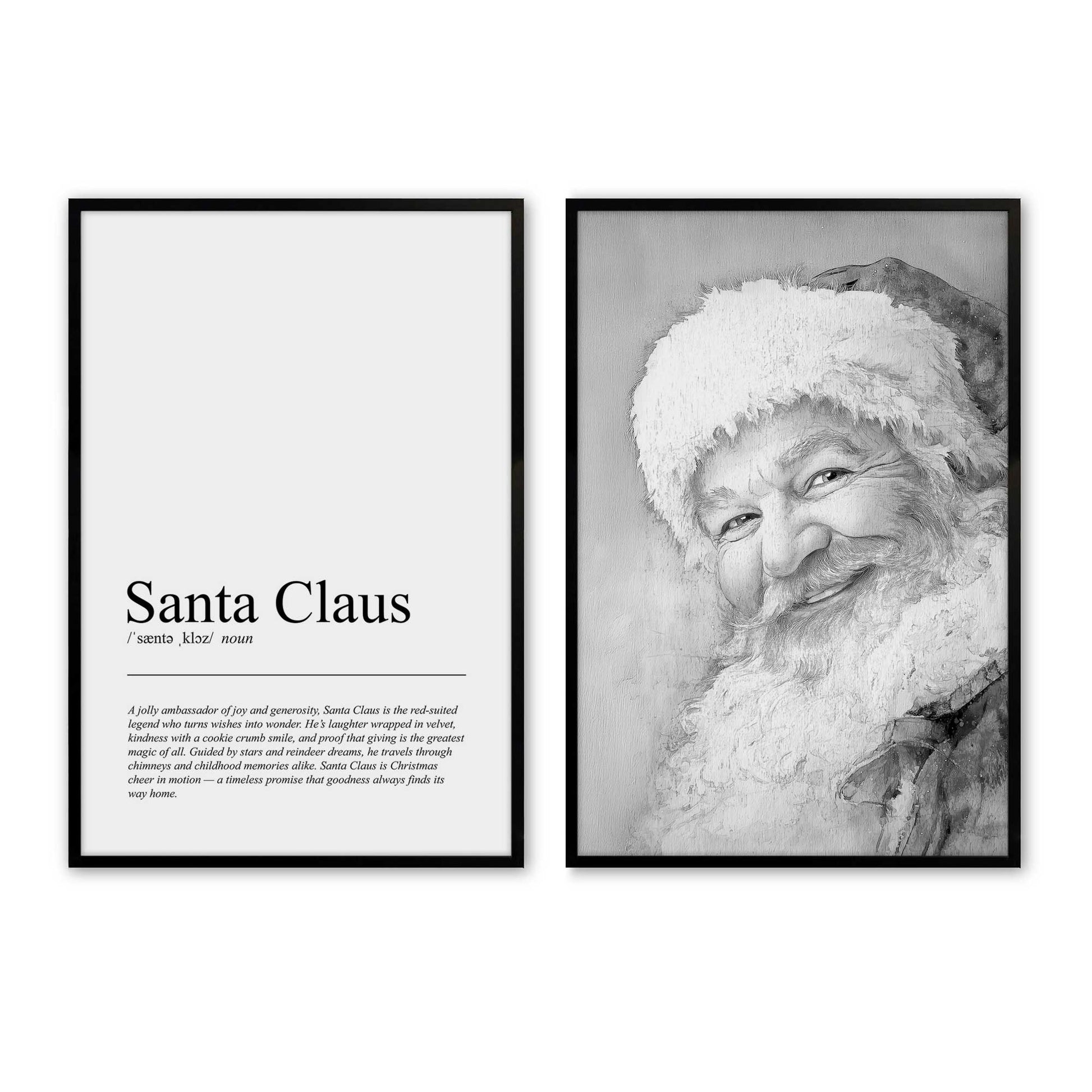 [Color:Satin Black], Picture of art in a Satin Black frame