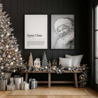 [Color:Satin Black], Picture of art in a Satin Black frame