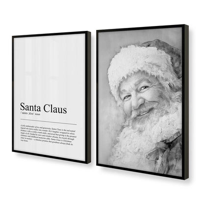 [Color:Satin Black], Picture of art in a Satin Black frame at an angle