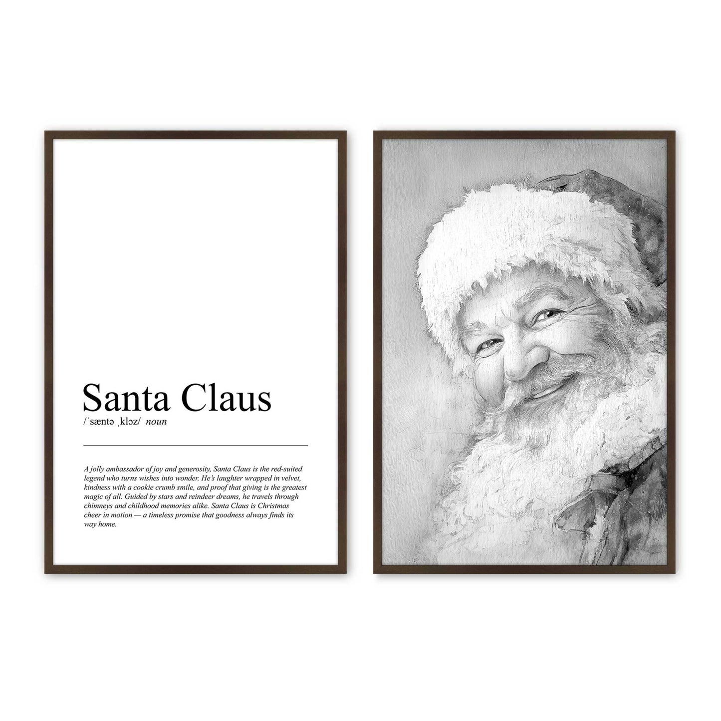 [Color:Belvinder Brown], Picture of art in a Belvinder Brown frame