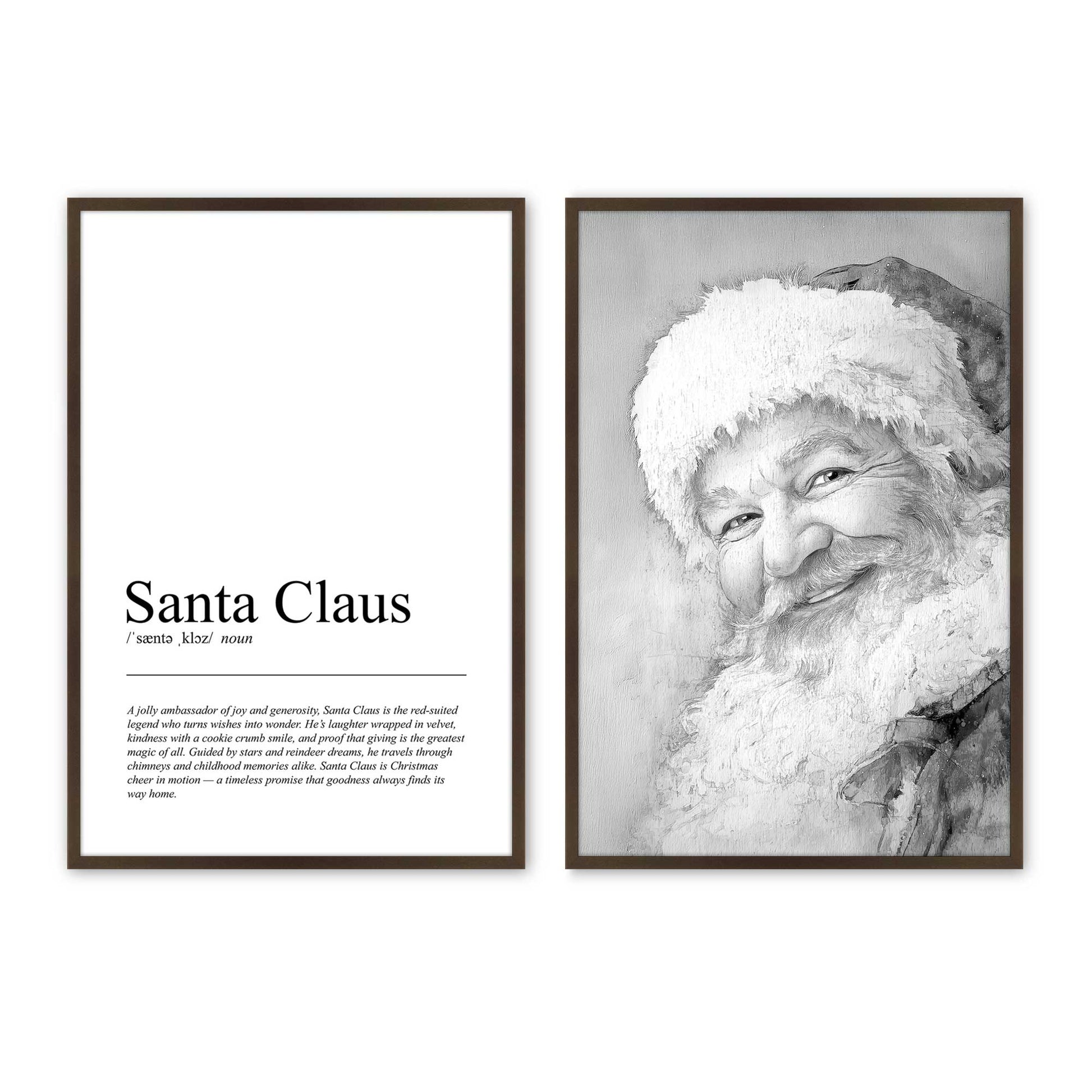 [Color:Belvinder Brown], Picture of art in a Belvinder Brown frame