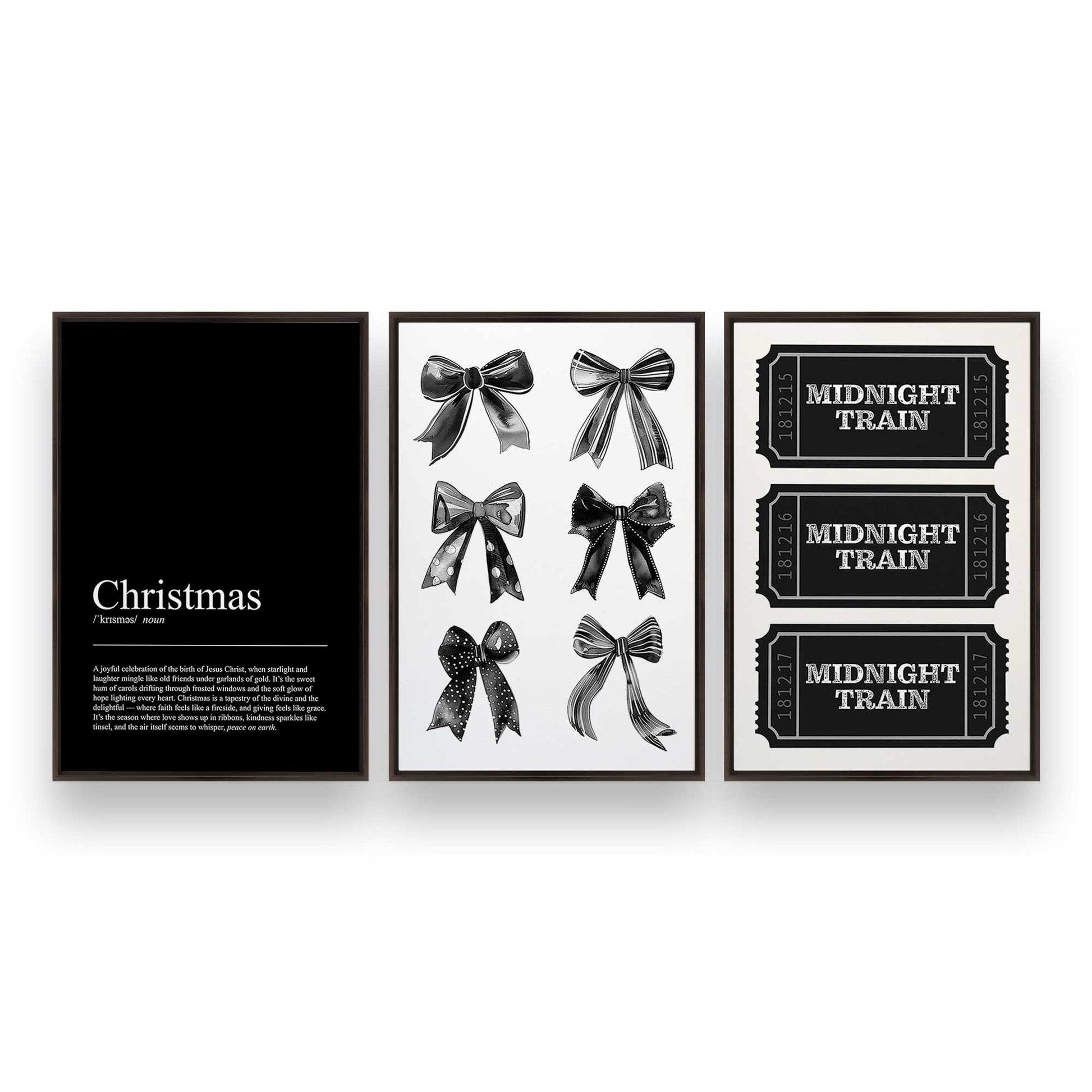 [Color:Espresso], Picture of art in an Espresso frame