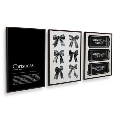 [Color:Espresso], Picture of art in an Espresso frame at an angle