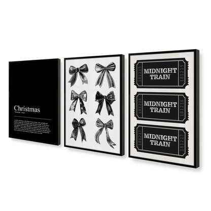 [Color:Satin Black], Picture of art in a Satin Black frame at an angle