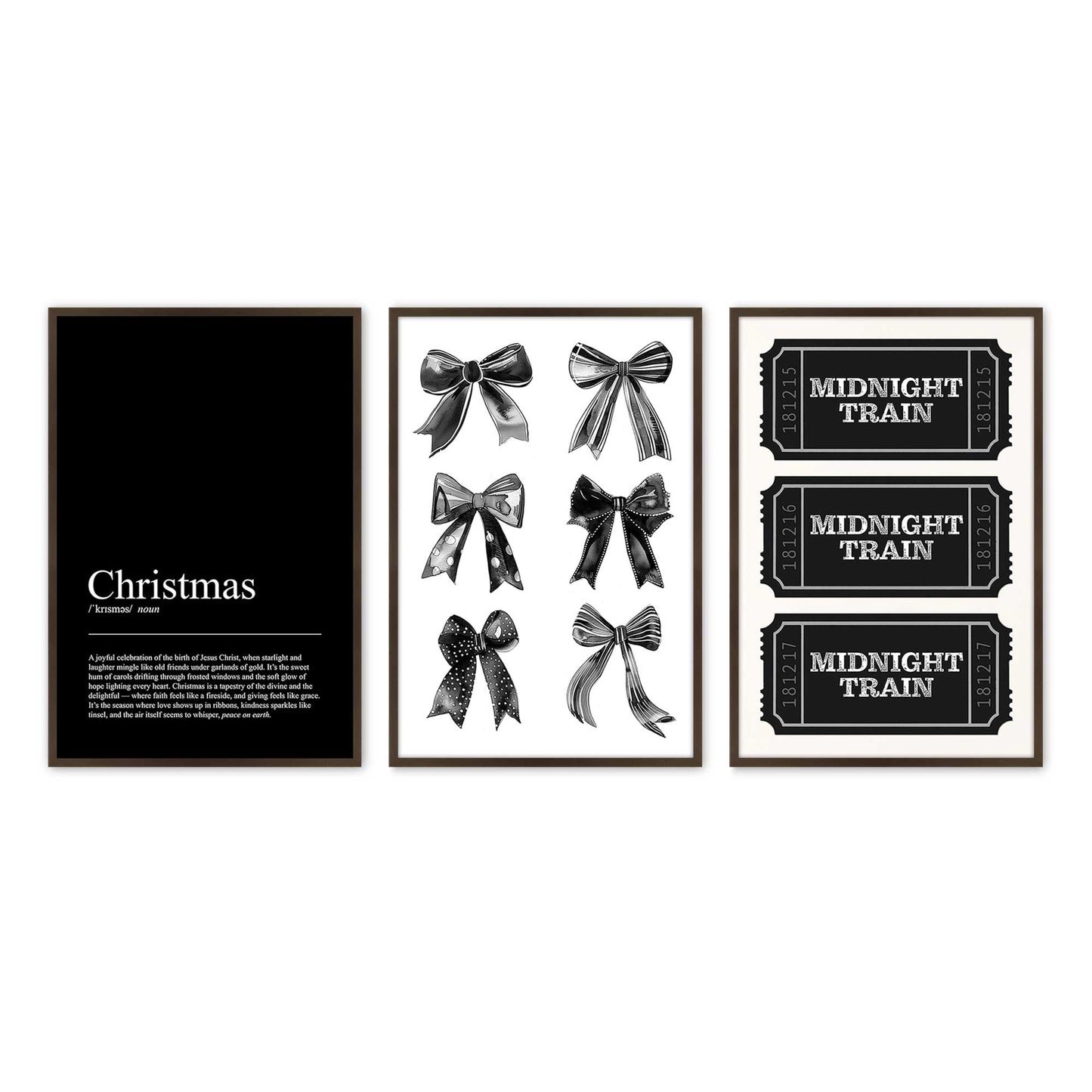 [Color:Belvinder Brown], Picture of art in a Belvinder Brown frame