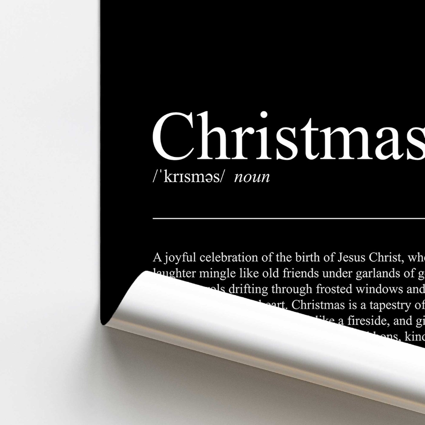 [color:Rolled Print], Picture of close up of art