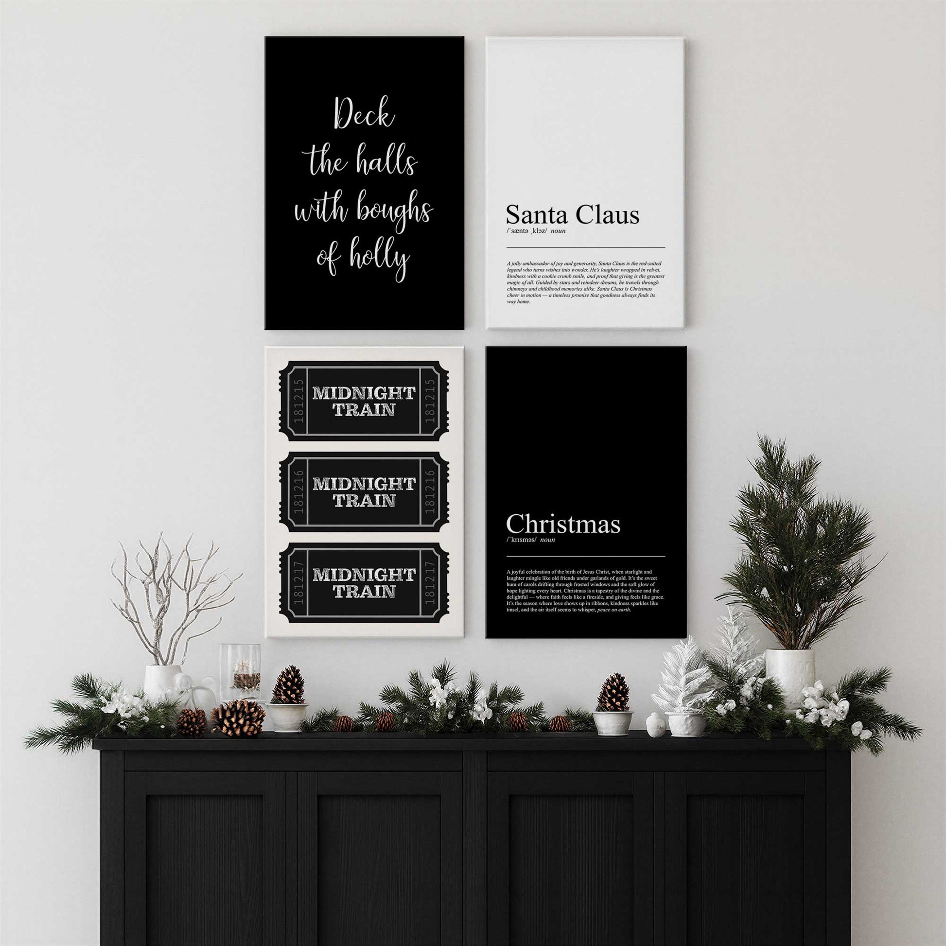 [Color:Satin Black], Picture of art in a Satin Black frame