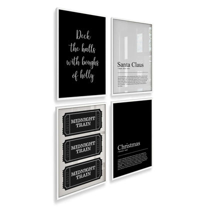 [Color:Opaque White], Picture of art in an Opaque White frame at an angle