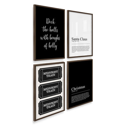 [Color:Belvinder Brown], Picture of art in a Belvinder Brown frame at an angle