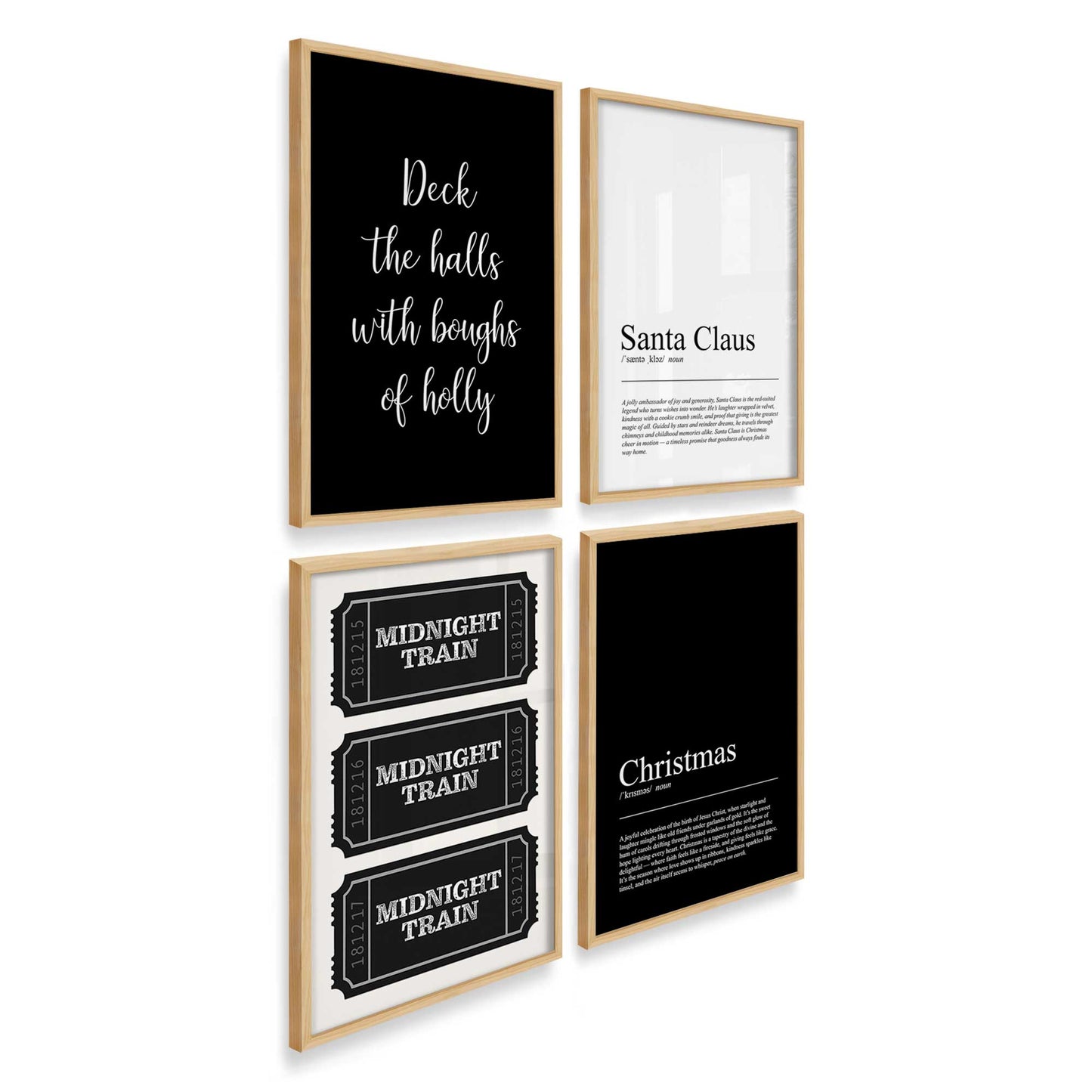 [Color:American Maple], Picture of art in an American Maple frame at an angle