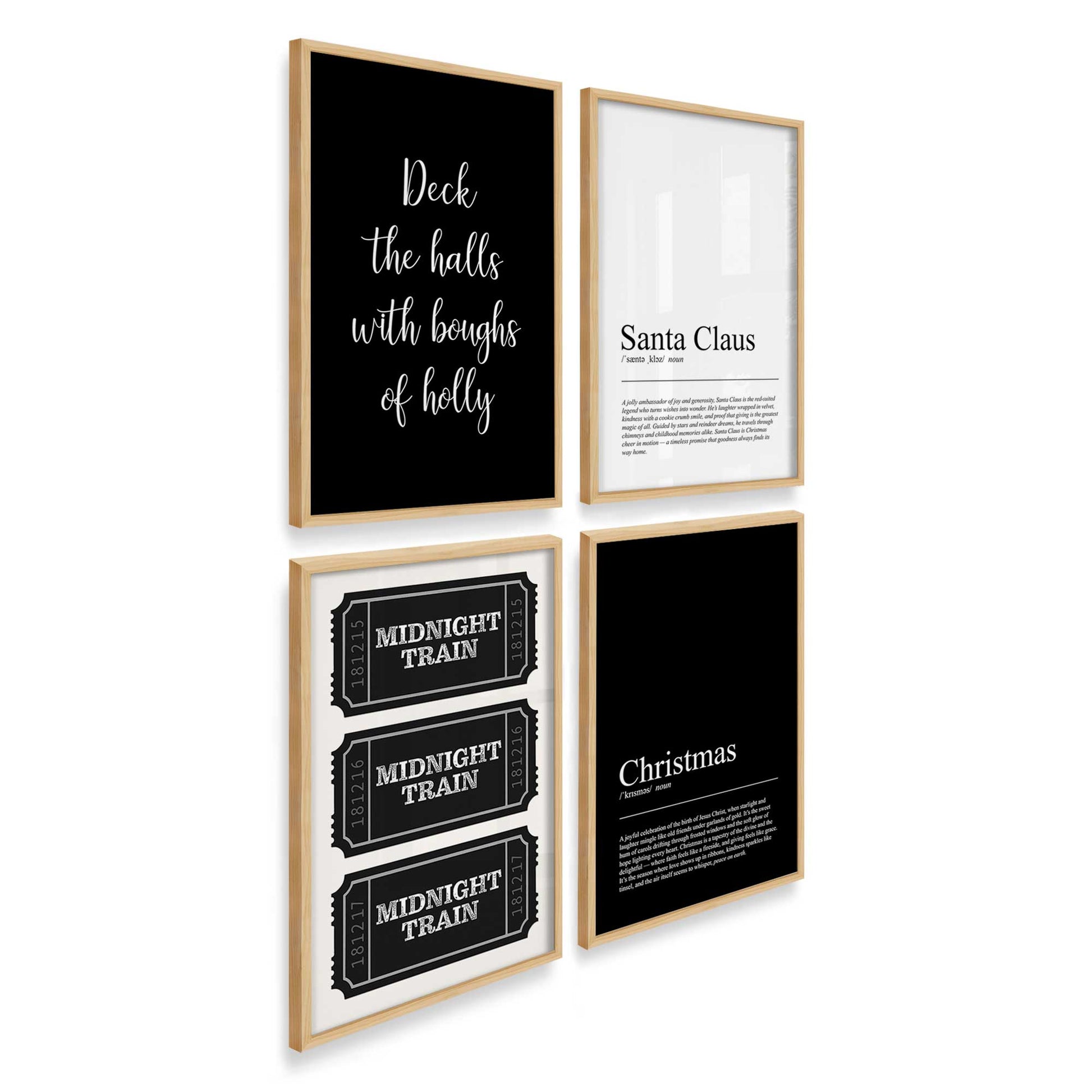 [Color:American Maple], Picture of art in an American Maple frame at an angle