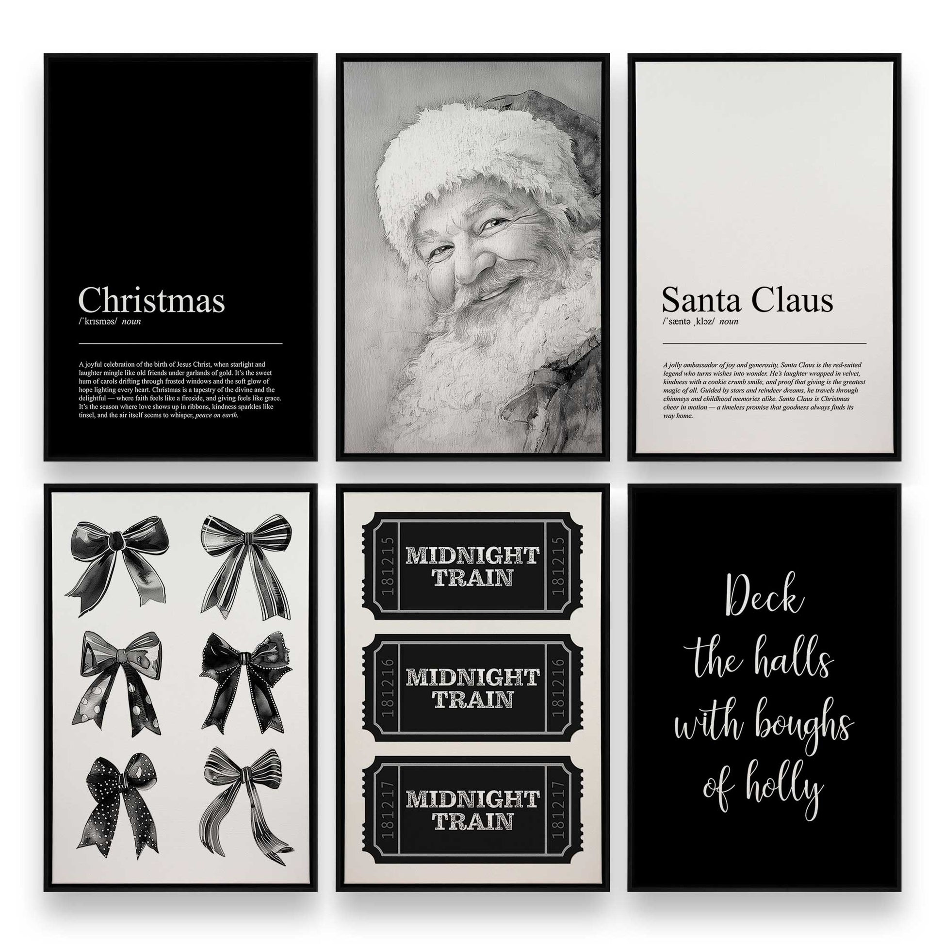 [Color:Satin Black], Picture of art in a Satin Black frame