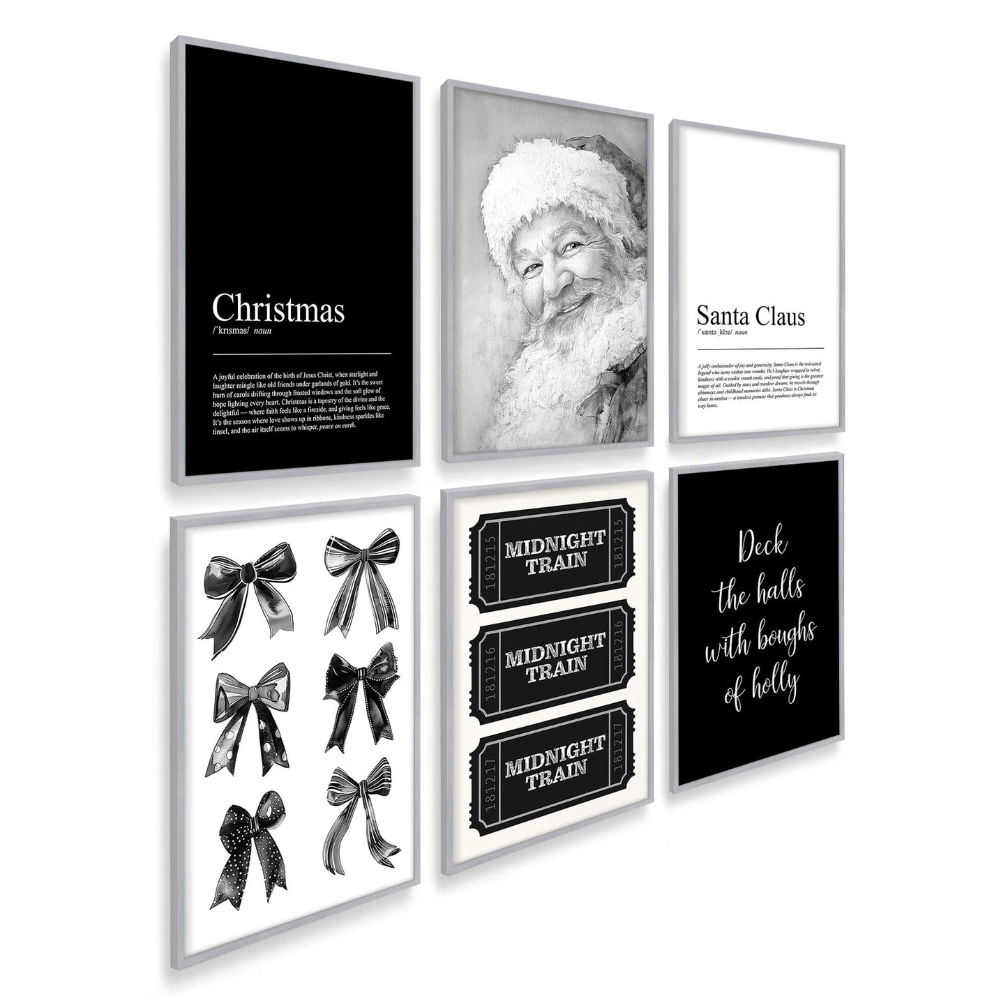 [Color:Polished Chrome], Picture of art in a Polished Chrome frame of the corner