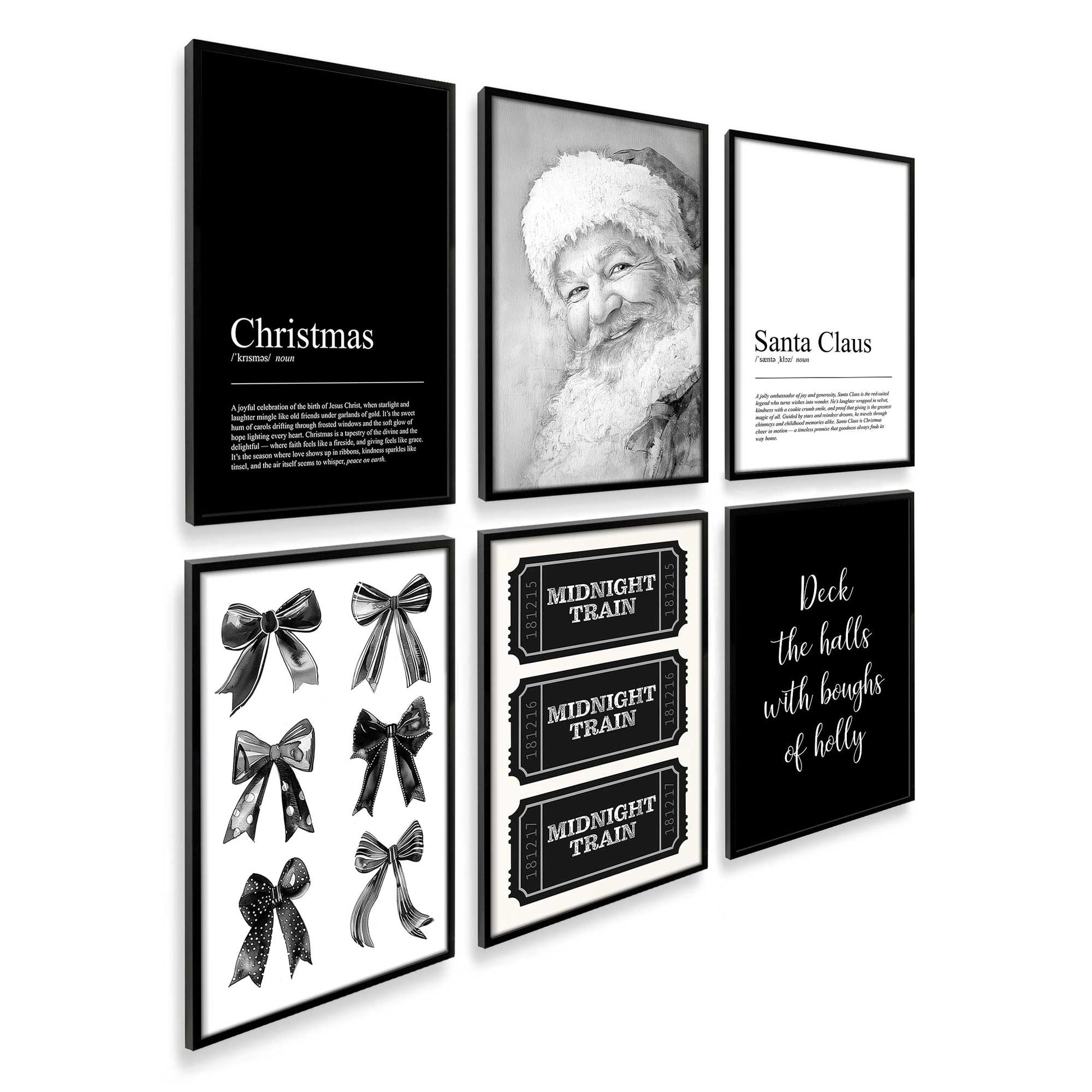 [Color:Satin Black], Picture of art in a Satin Black frame at an angle