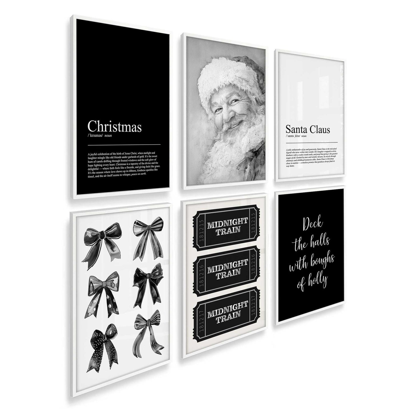 [Color:Opaque White], Picture of art in an Opaque White frame at an angle