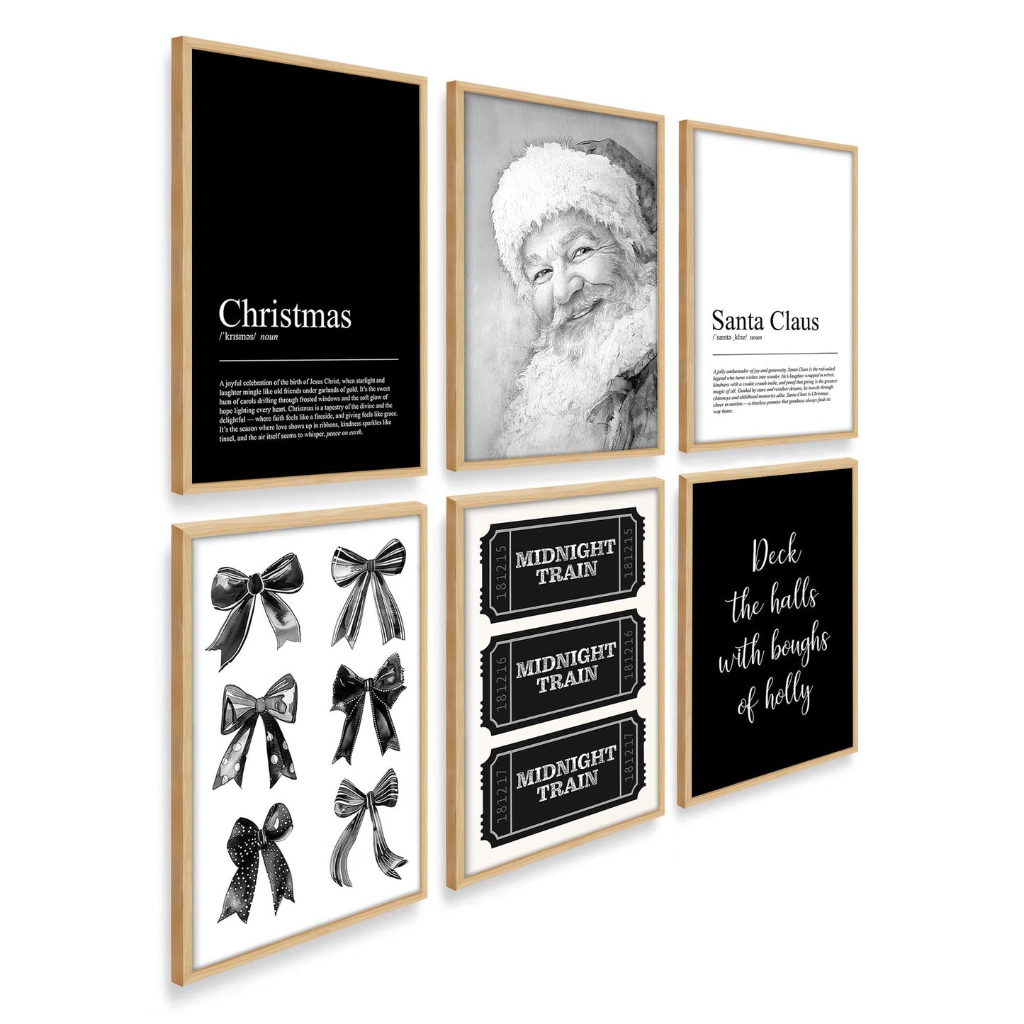 [Color:American Maple], Picture of art in an American Maple frame at an angle