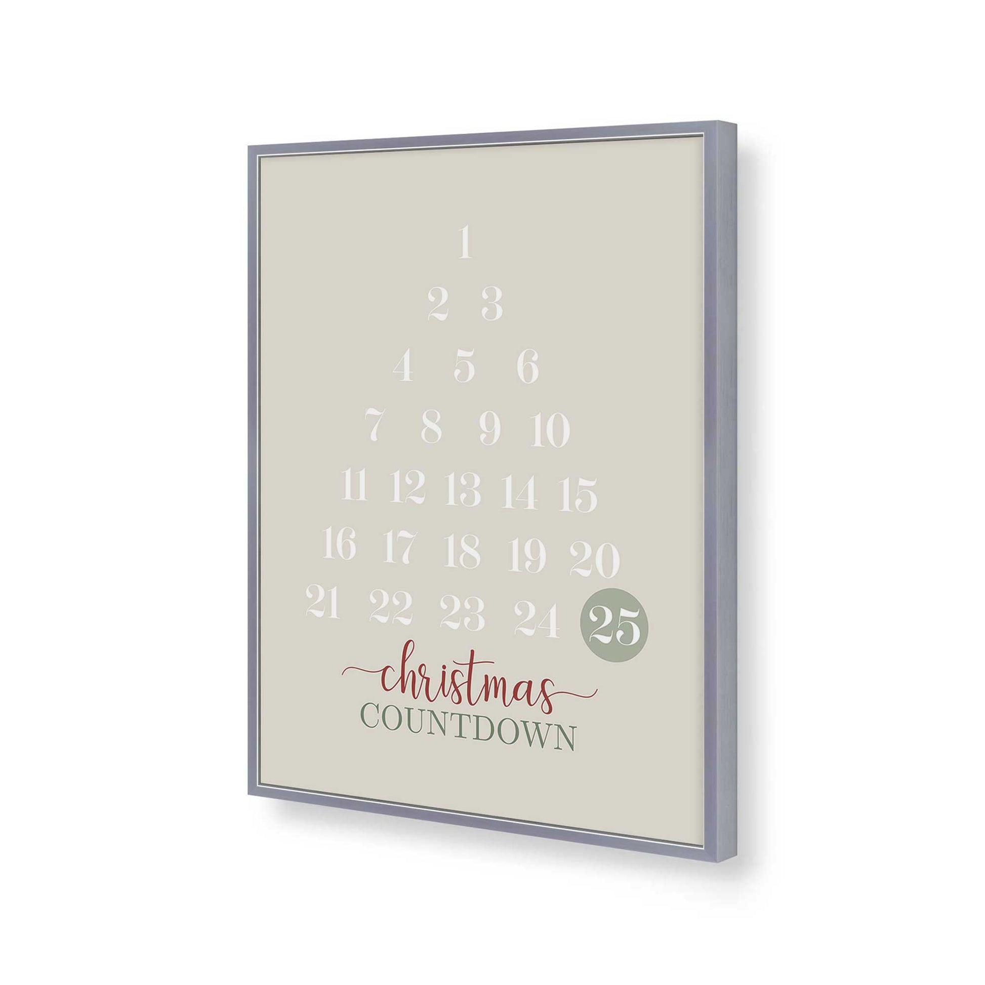 [Color:Polished Chrome], Picture of art in a Polished Chrome frame of the corner