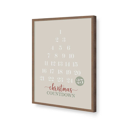 [Color:Walnut], Picture of art in a Walnut frame of the corner