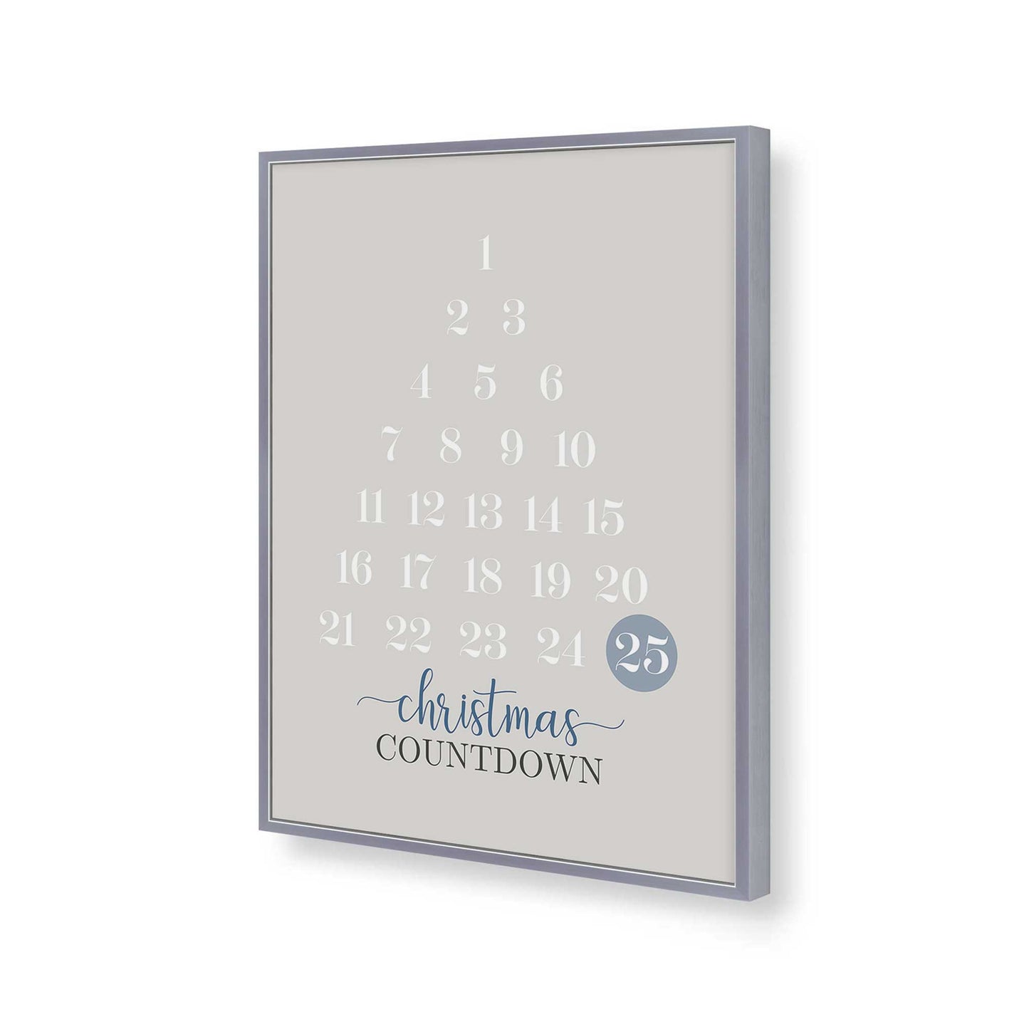 [Color:Polished Chrome], Picture of art in a Polished Chrome frame of the corner