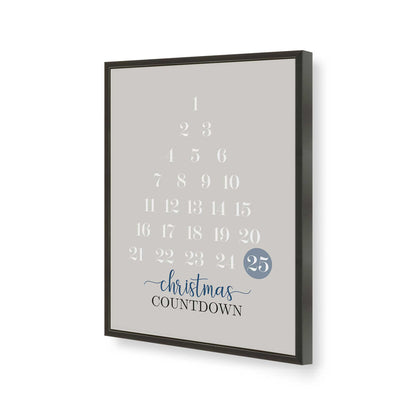 [Color:Satin Black], Picture of art in a Satin Black frame of the corner