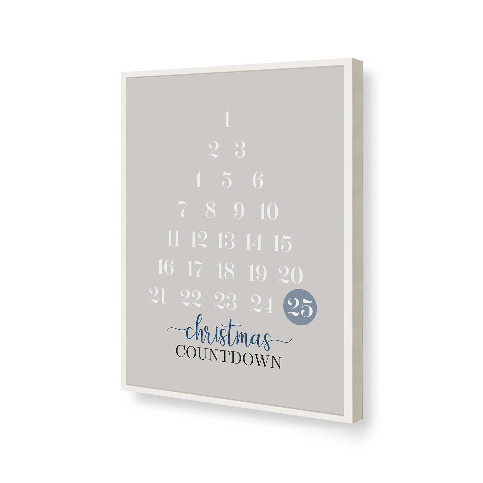 [Color:Opaque White], Picture of art in a Opaque White frame of the corner