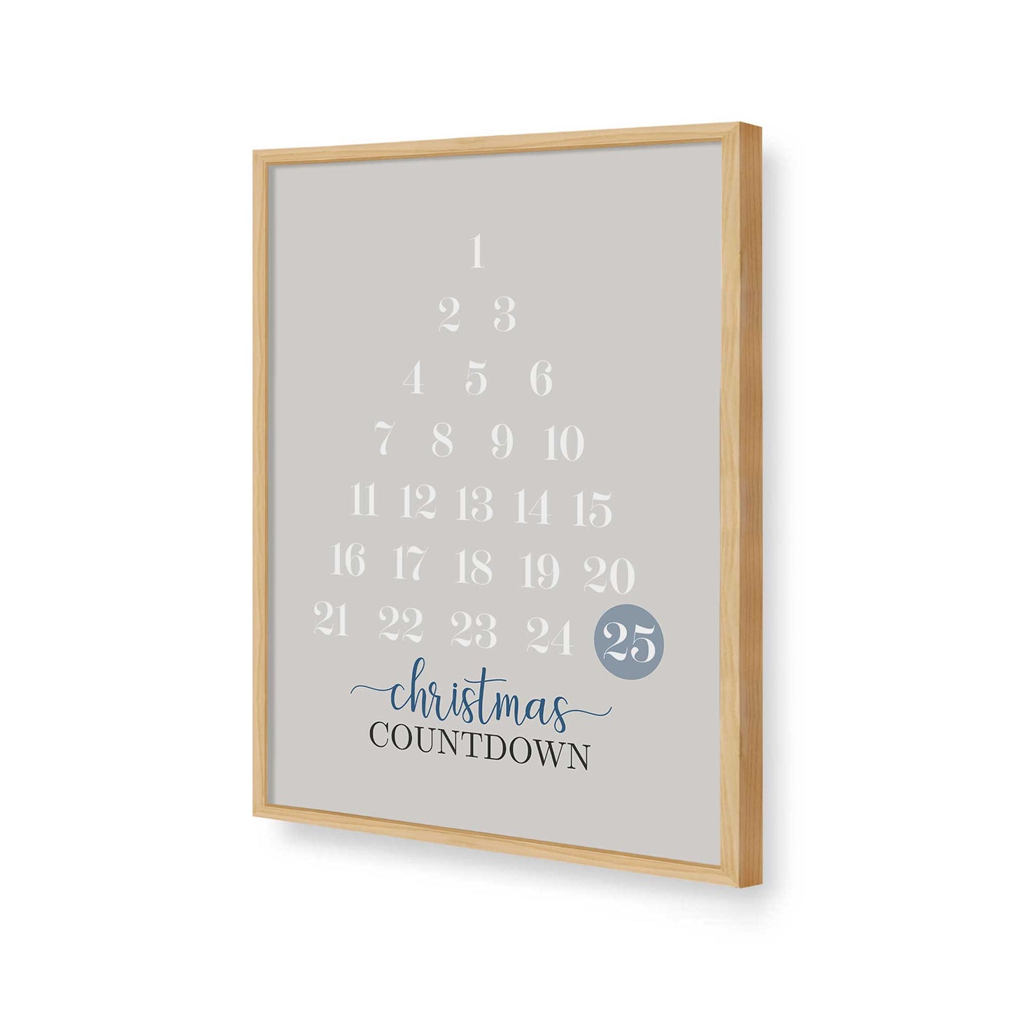 [Color:American Maple], Picture of art in a American Maple frame of the corner