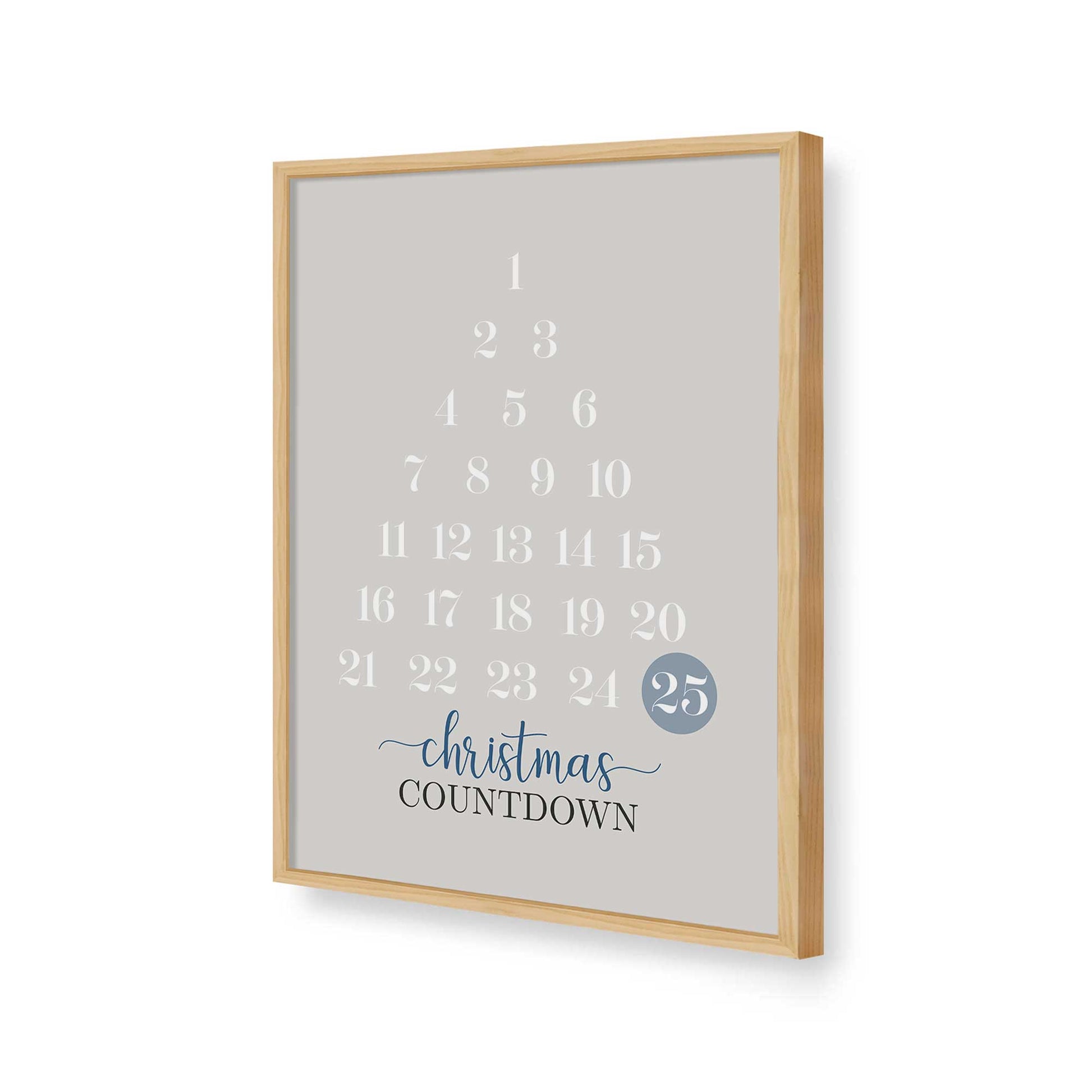 [Color:American Maple], Picture of art in a American Maple frame of the corner