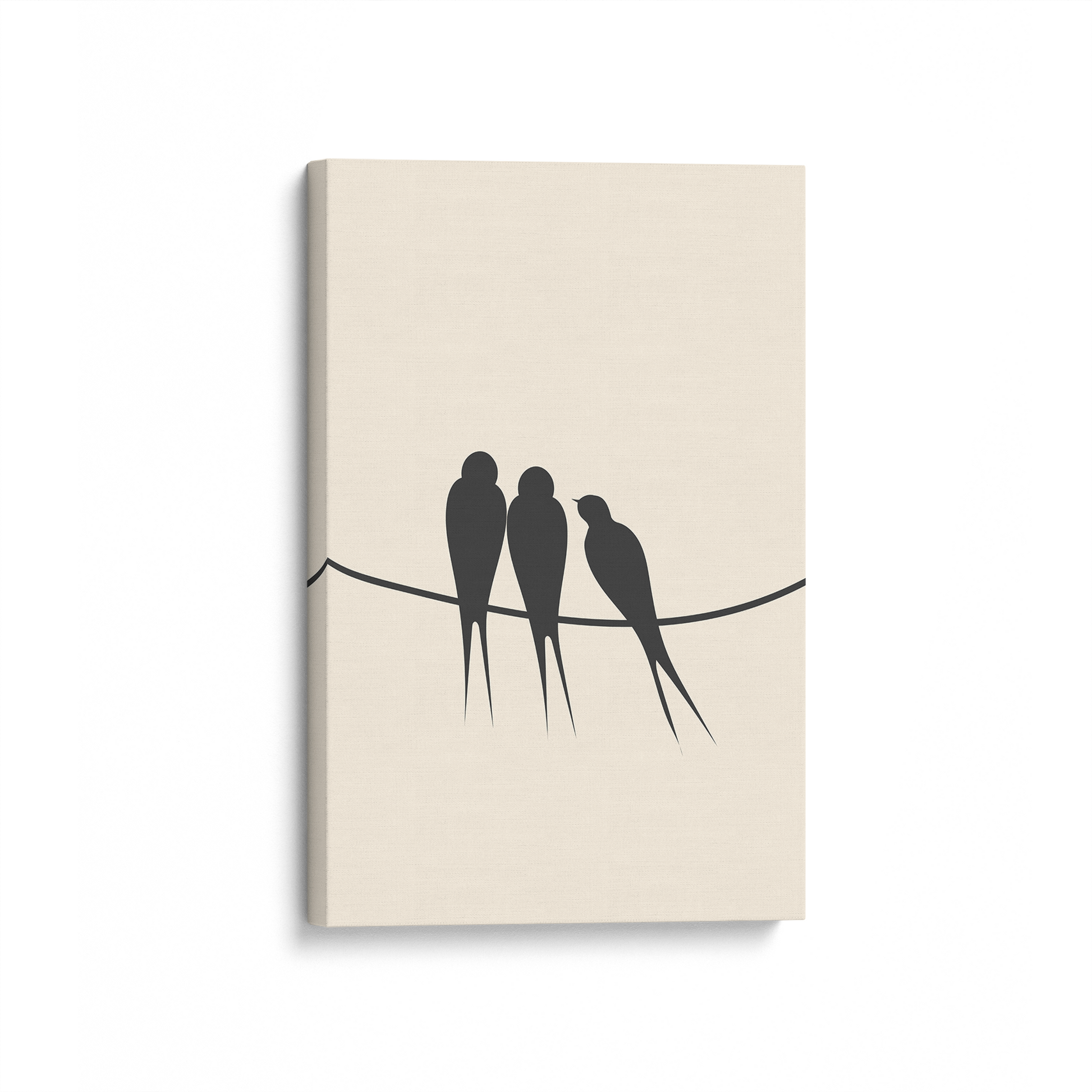 [color:Stretched Canvas], Picture of art at an angle