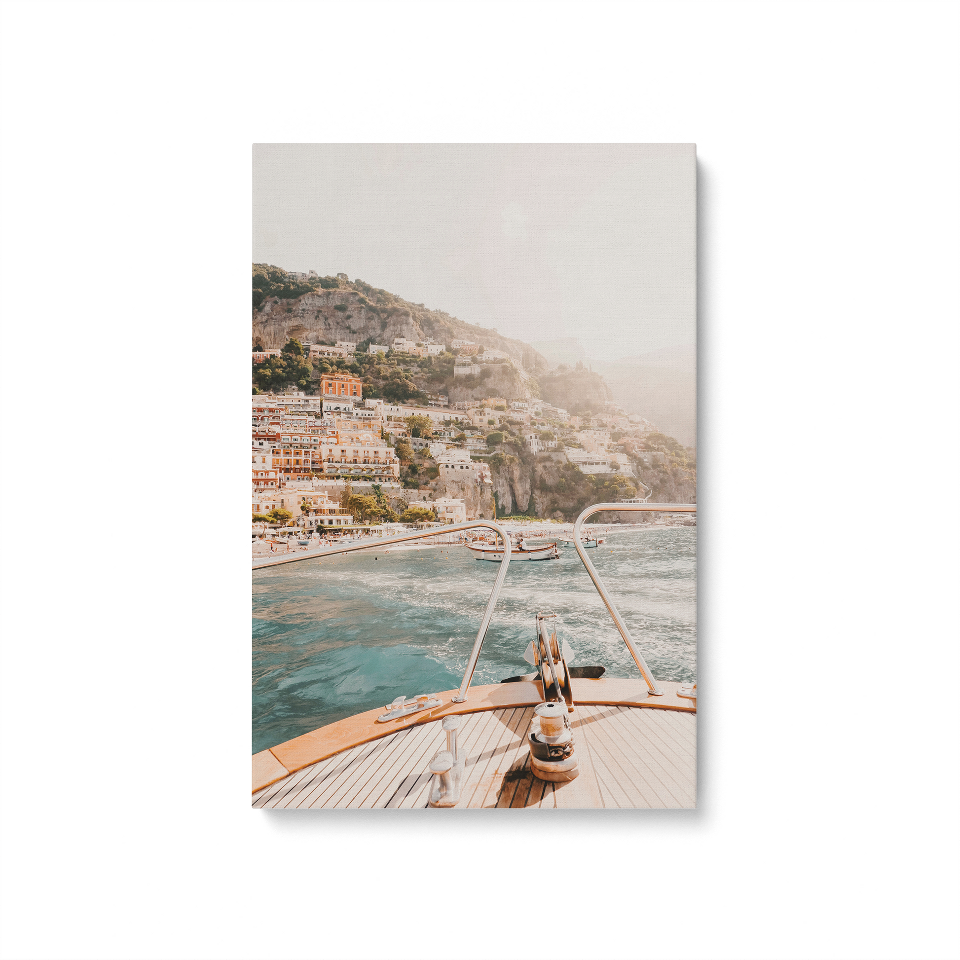 [color:Stretched Canvas],[shape:square], Picture of art in a black frame