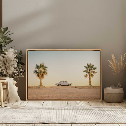 Sunset Drive Print on Canvas