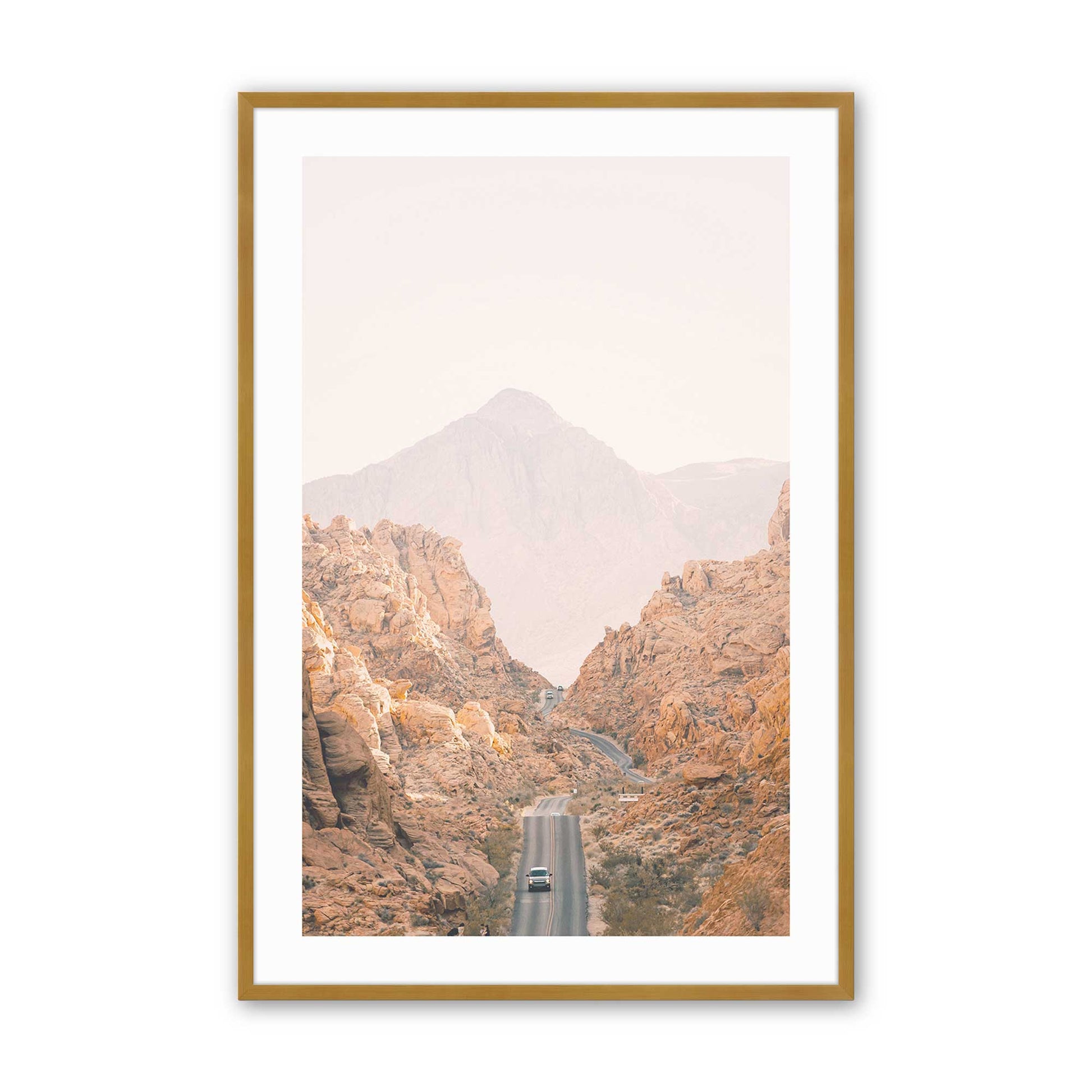 [Color:Polished Gold] Picture of art in a Polished Gold frame