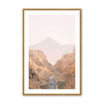 [Color:Polished Gold] Picture of art in a Polished Gold frame