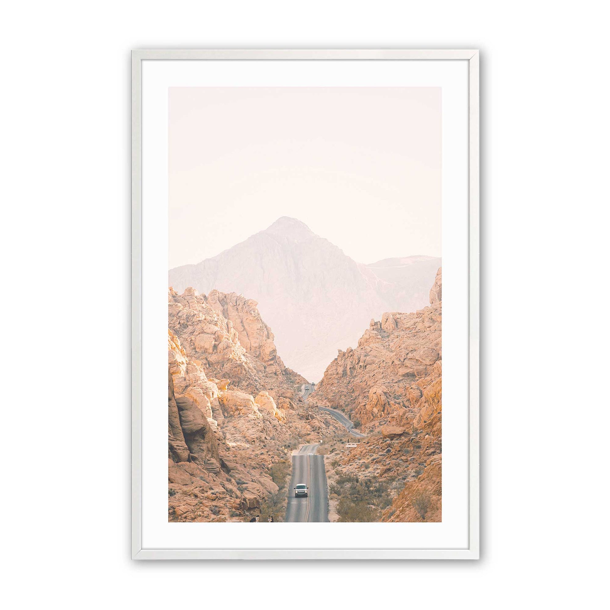 [Color:Opaque White] Picture of art in a Opaque White frame