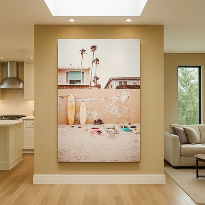 [Color:Stretched Canvas], Picture of art in a room