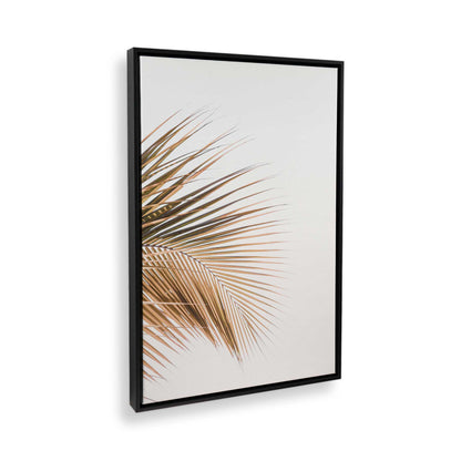 [Color:Satin Black] Picture of art in a Satin Black frame at an angle