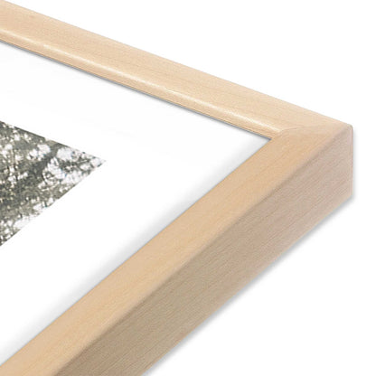 [Color:Raw Maple] Picture of art in a Raw Maple frame of the corner