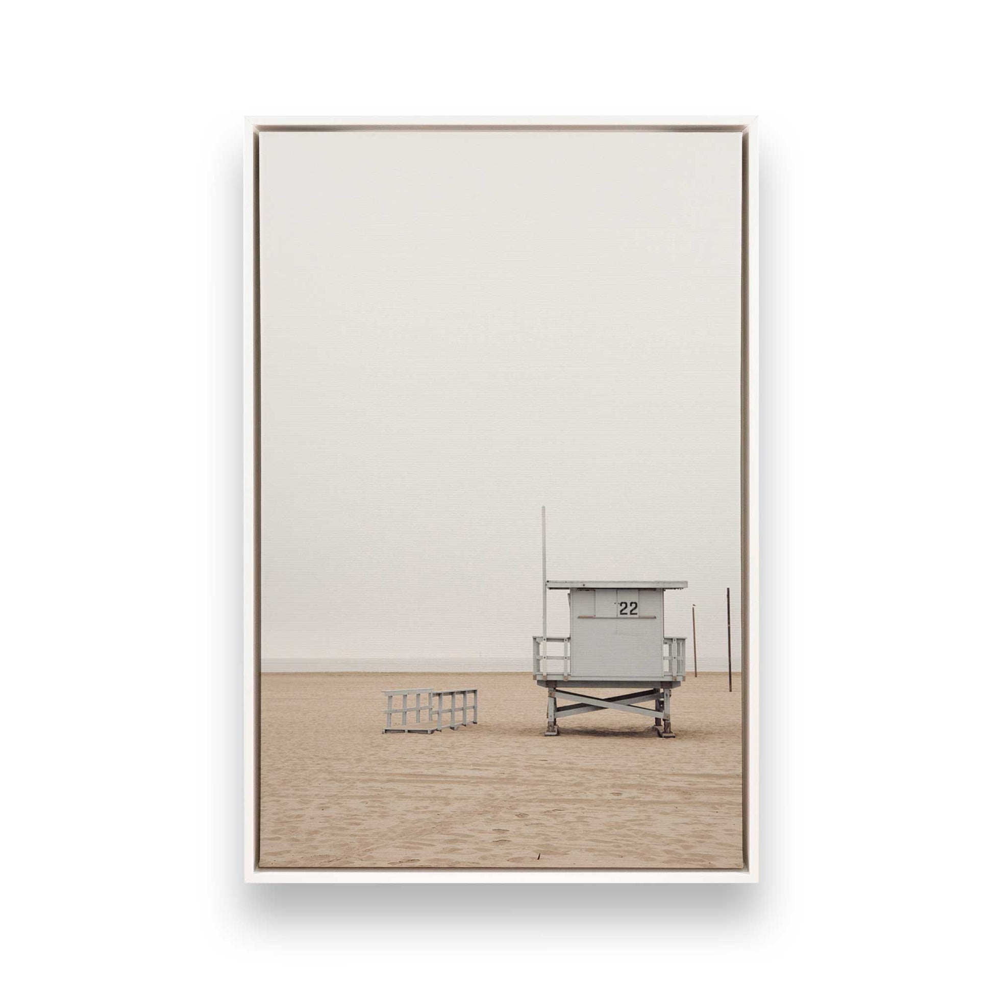 [Color:Opaque White] Picture of art in a White frame