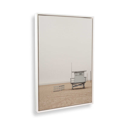 [Color:Opaque White] Picture of art in a White frame at an angle