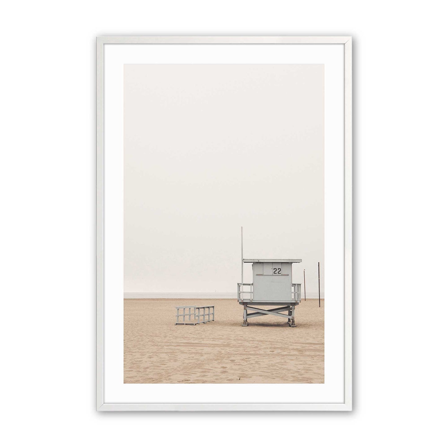 [Color:Opaque White] Picture of art in a Opaque White frame