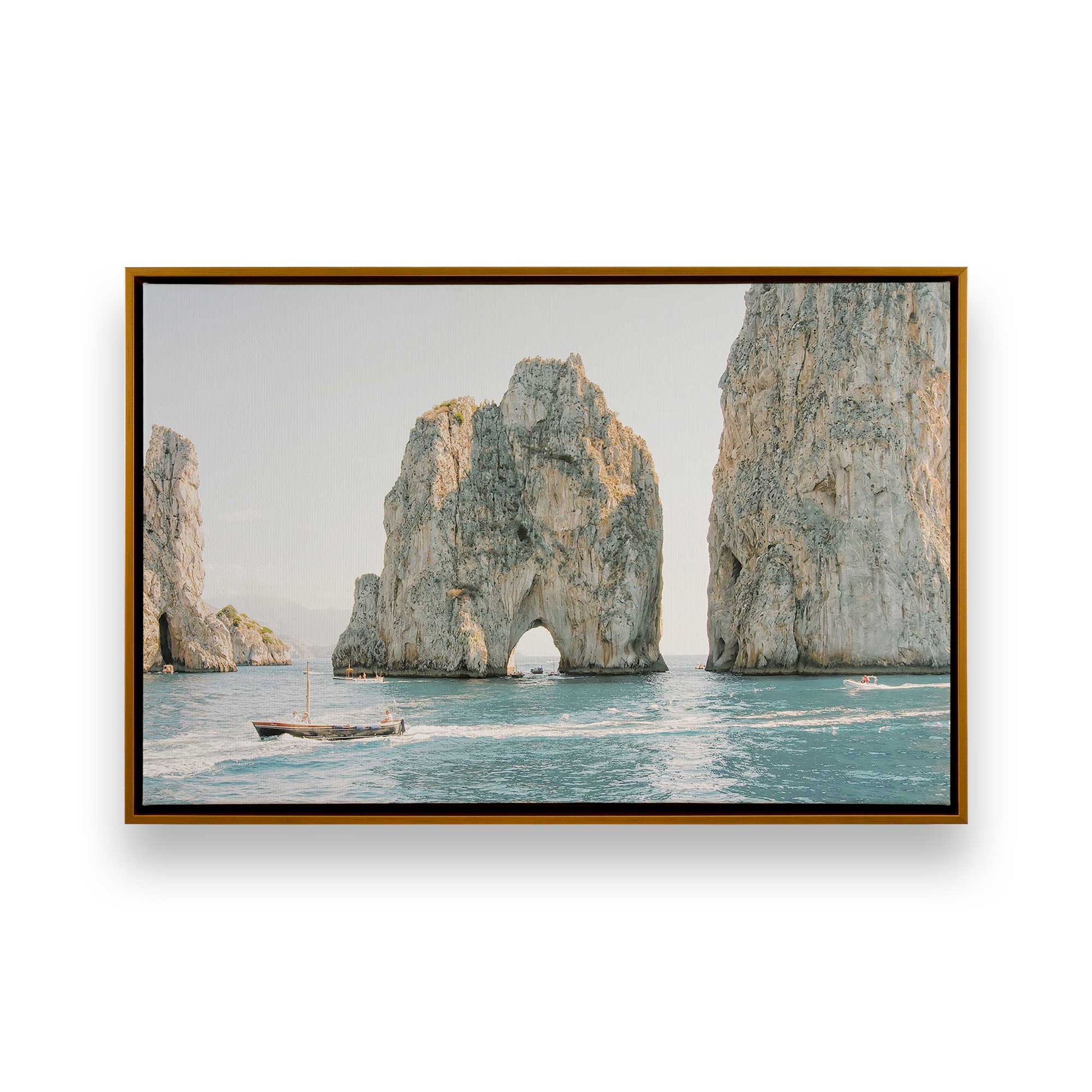 [Color:Polished Gold] Picture of art in a Polished Gold frame