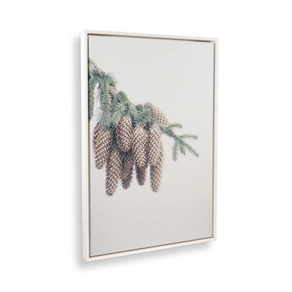 [Color:Opaque White] Picture of art in a White frame at an angle