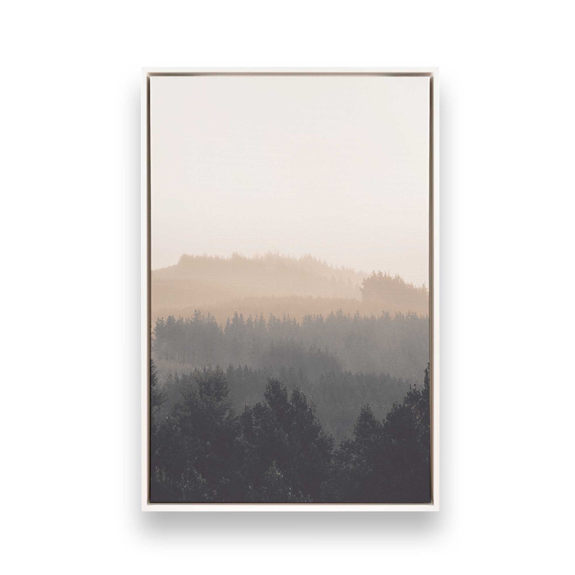 [Color:Opaque White] Picture of art in a White frame