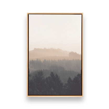 [Color:American Maple] Picture of art in a American Maple frame