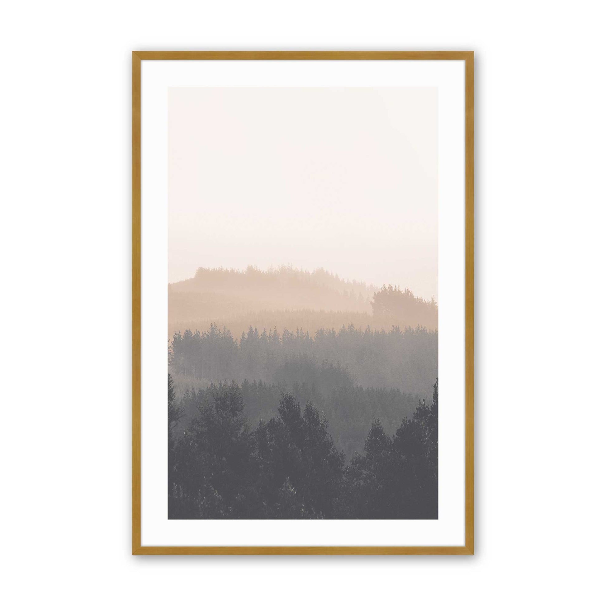 [Color:Polished Gold] Picture of art in a Polished Gold frame