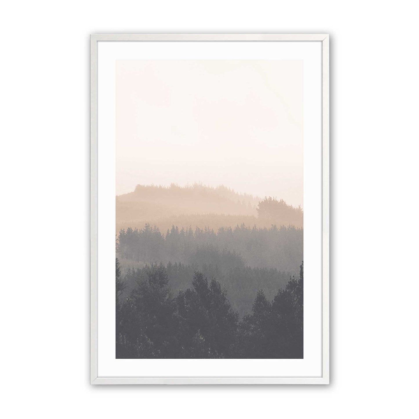 [Color:Opaque White] Picture of art in a Opaque White frame