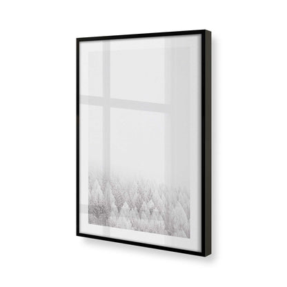 [Color:Satin Black] Picture of art in a Satin Black frame at an angle