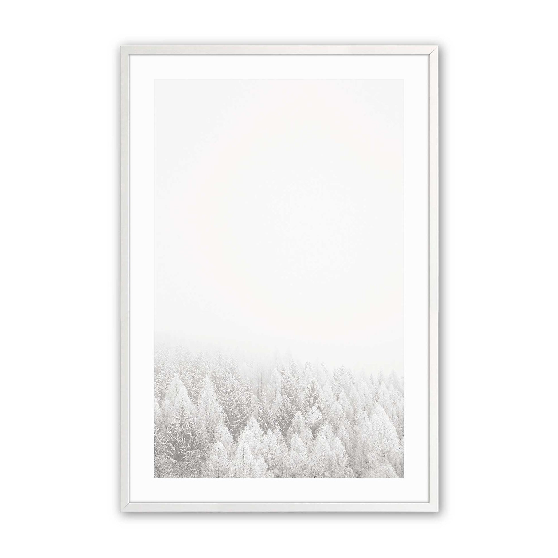 [Color:Opaque White] Picture of art in a Opaque White frame