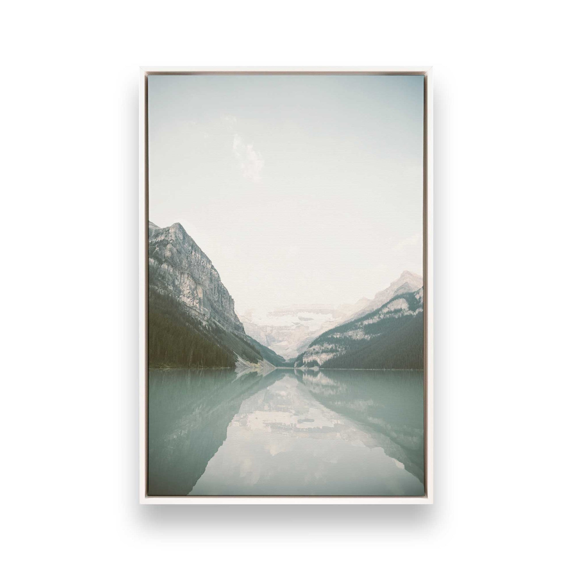 [Color:Opaque White] Picture of art in a White frame