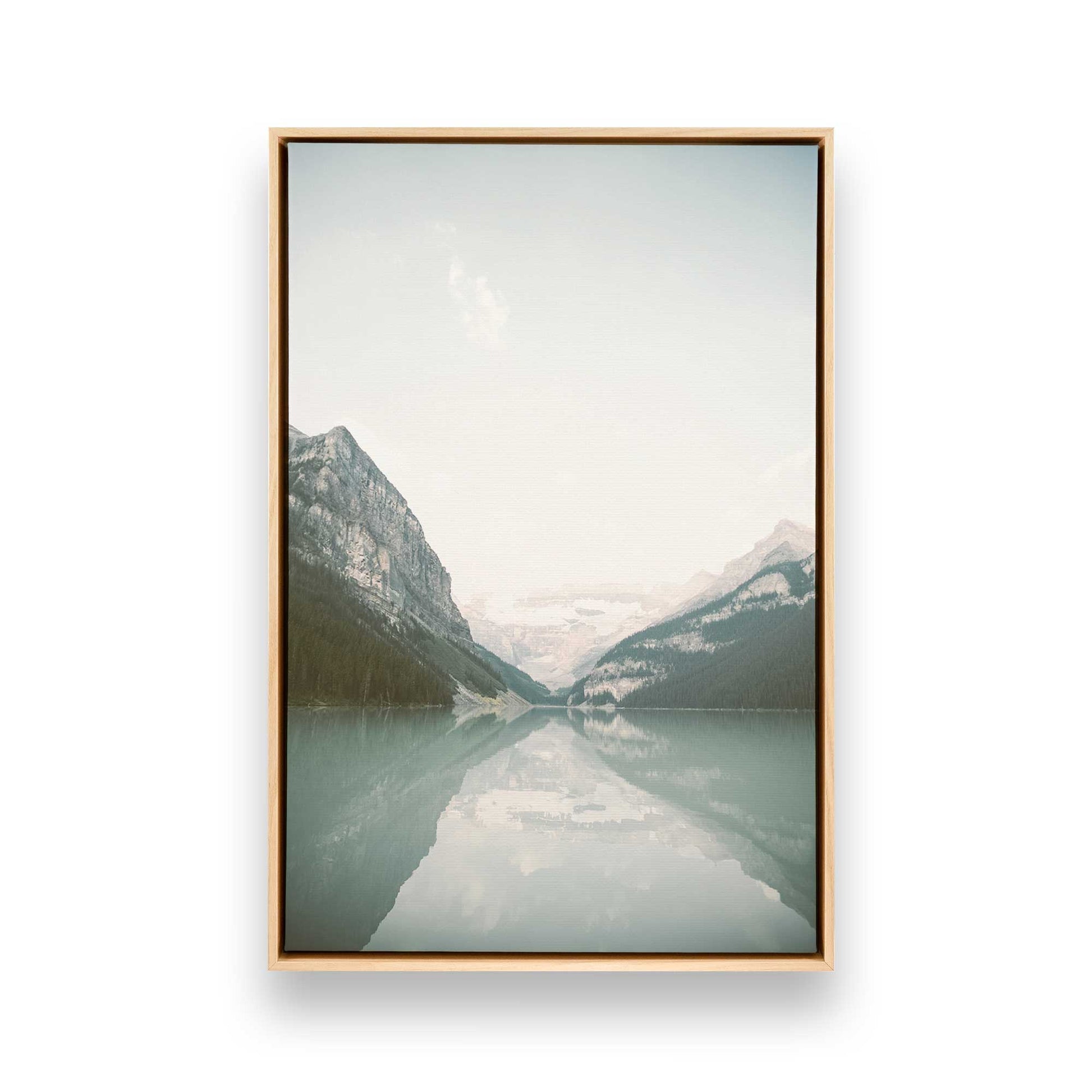 [Color:American Maple] Picture of art in a American Maple frame